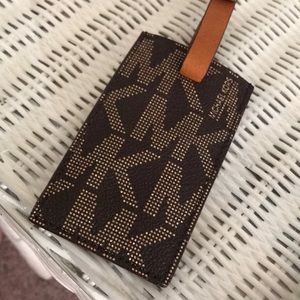 Michael Kors luggage tag
